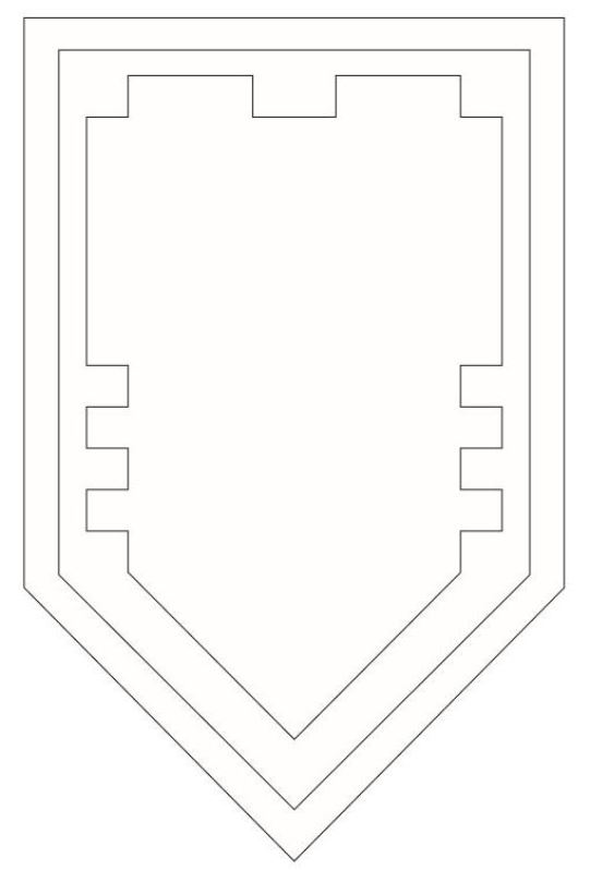 Kids-n-fun.com | Create personal coloring page of your shield coloring page